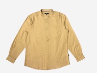 d&f x Izzue kemeja koko L/S kafa - cream
