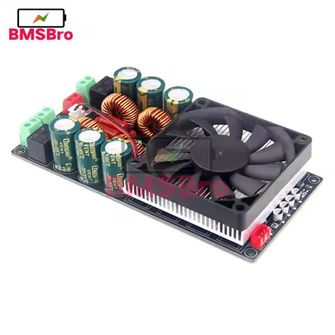 600W+600W 500W+500W Power Amplifier Board HiFi Class D Stereo Audio Amp DC 12V 24V 48V 60V for Home 
