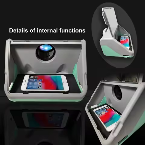 Simple mobile phone projector, video projector, integrated children's magnifying screen amplifier, p