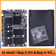2 in 1 M.2 NGFF SSD to SATA 3.0 Adapter Converter Case Enclosure 6Gbps SSD Case Support 2230 2242 22