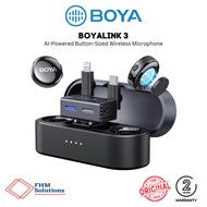 BOYA BOYALINK 3 AI-Powered Button-Sized Wireless Microphone