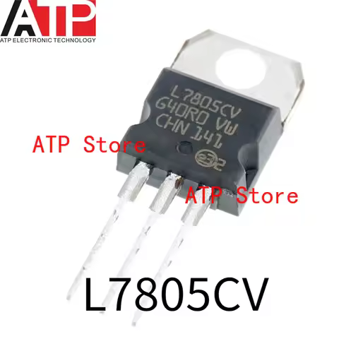 50PCS/LOT New Original L7805CV TO-220 7805 L7805 L7805CV-DG Chip IC REG LINEAR 5V 1.5A TO220