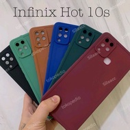 softcase infinix hot 10S case macaron procamera