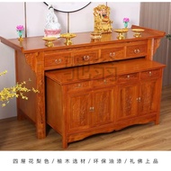 HY/💯joiSolid Wood Altar Altar Household Economical Buddha Table Altar Table a Long Narrow Table Guanyin Table Buddha Nic