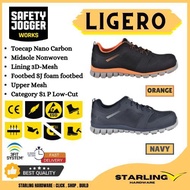 Safety Jogger Ligero S1P Low-Cut Safety Shoes