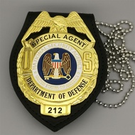 Foreign Trade United States Defense Metal Badge fbi ID fbi Badge Agent Badge Commemorative Badge E6R