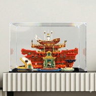 Acrylic Display Case Lego 75640 The Baratie One Piece Floating Restaurant Dustproof Box Clear Showca