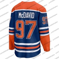 2026 Connor McDavid 97 Edmonton Oilers Stanley Cup Final Home Jersey Long Sleeve Jersey Ice Hockey O