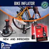 Portable Bike Air Inflator Mini Floor Pump / Multi-Purpose Air Foot Pump Foldable with Various Uses