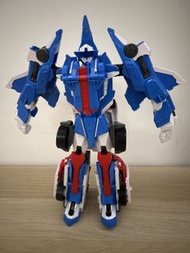 Blue Airplane and Red Car Combination Tobot Robot Action Figure