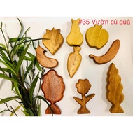 Green Garden – Safe Wooden Craft Toys for Children | Artisan of Ha Tinh Craft Village
