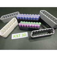 Battery welding mold, 2x8 diagonal, offset battery mold, 2s8p or 8s2p deviation, for 18650 and 21700