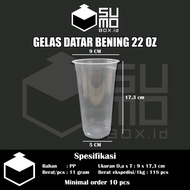 ROYAL clear plastic cup 18Oz 22Oz [RETAIL] / pp plastic cup 18 oz 22 oz plain clear fruit ice pop ju
