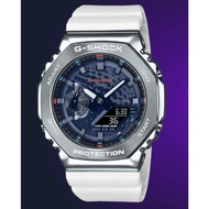 GM2100 G shock TMJ Steel White Blue G shock Steel Limited Edition G shock White G shock 2100 Autolig