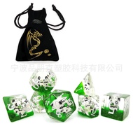 Set Dice Panda Resin Dice Set Large Size Dice 9YKC
