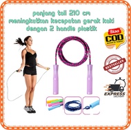 Tali Skiping Lompat Olahraga Skipping Jump Rope Gym Fitness Muaythai