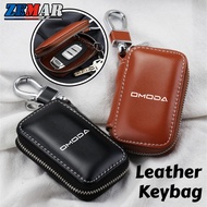 Omoda 5 E5 Leather Car Key Pouch Key Storage Bag Multi-Function Zipper Key Pouch for Omoda 5 E5
