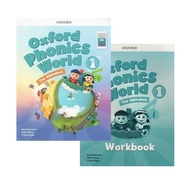 Oxford Phos world Natural Spelling Textbook oxford phonics world Full Set Level 1-5 10 Volumes Suppo