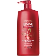 L'Oreal Paris Elvive Color Vibrancy Protecting Shampoo, for Color Treated Hair, Shampoo with Linseed