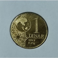 1 dinar Emas 999.9 Baru