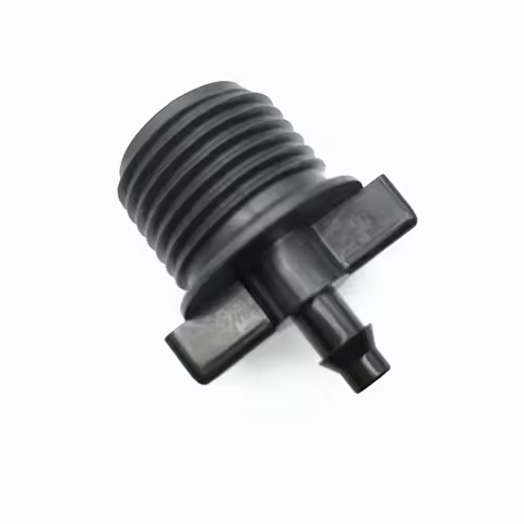 8 pcs 1/2 inch Thread to 4mm Barb Fittings Irrigation Switch Connector Joint Garden Micro Irrigation