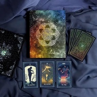 Wandereve|  Tarot Card Set Dynamic Vision Tarot Card Deck Set with Guidebook Spiritual Pagan Divinat