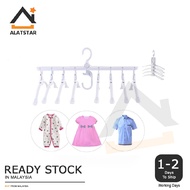 Alatstar 8 in 1 Multifunction Cloth Pant Magic Hanger Foldable Save Space
