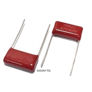 CBB capacitance 400v470nF 400V0.47UF Foot pitch 15mm Film capacitor 474J400v 400v 474J 470NF 0.47UF