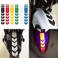 Motorcycle Reflective decals sports Wheel car Waterproof sticker on fender 34x5.4cm