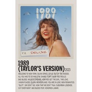 Poster Cover Album 1989 (Taylor's Version) - Taylor Swift
