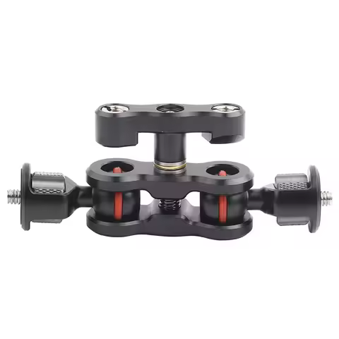 Magic Arm Camera Mount Multi Function Dual Ball Head Hot Shoe Magic Arm Mount Adapter for SLR Camera