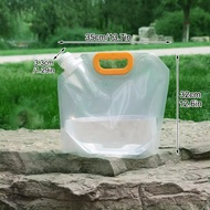 5L Water Bag Folding Portable Sports Storage Container Jug Bottle for Outdoor Travel Camping with Ha