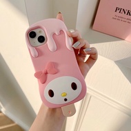OPPO Reno 7  5  F11 A3S A31 A9 A5 2020 A3 4G 5G R17 A96 Melody ice-cream Silicone Phone Case