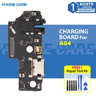COMPATIBLE FOR SAMSUNG A04 / A045F CHARGING PLUG BOARD USB PORT CHARGER BOARD CHARGING BOARD FLEX RE