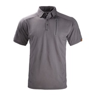 เสื้อเชิ้ตแขนยาวทหารลายพรางแขนสั้นสำหรับผู้ชายเสื้อยืดแห้งเร็วลายพรางกลางแจ้งเสื้อล่าสัตว์ทหาร