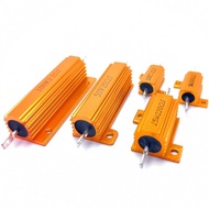 (2pcs) 10W 25W 50W RX24 Wire Wound Aluminium Housed Power Resistor Aluminum Power Metal Shell Case 1