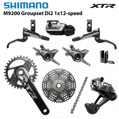 SHIMANO XTR M9200 Groupset DI2 1X12 Speed SW-M9250 I-Spec EV BL BR M9200 For MTB Mountain Bike Origi