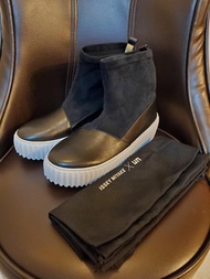 ISSEY MIYAKE x UN United Nude Platform Boots Womens Size EU38 Black Genuine F/S 女裝靴 Boots vintage 中古
