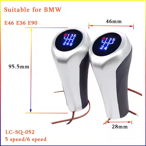 Shift Button Suitable For BMW E36 E46 E90 Transmission 5-speed/6-speed BMW Models