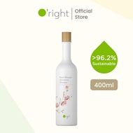 Oright Peach Blossom Volumizing Shampoo (400ml/1000ml) Airy & Bouncy For Fine Limp Hair Organic