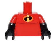 【樂高大補帖】LEGO 樂高 紅色 超能先生 超人特攻隊 迪士尼【973pb2318c01/71012】MT-7