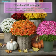 [READY STOCK] 5  Artificial Chrysanthemums, High Fidelity Gradient UV Resistant Artificial Daisy Bou