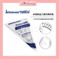 Architecture Designer Student Acrylic Glass Set Squares Triangle Ruler