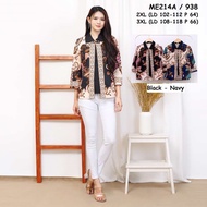 Women's Batik Blouse with 7 Hands,/8 Reg - JUMBO ME214A
