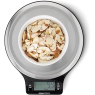 Basics Basics Basic Digital Kitchen Scale, with LCD Display, Including Battery, Weight Up to 11 Poun