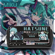 JENNIFERDZ Hatsune Miku Pencil Case, Large Capacity Creative Print Stationery Storage Bag, Kids Gift