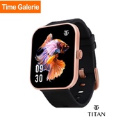 Titan Talk S Rose Gold Touch Smart Watch for Unisex (90165AP04)