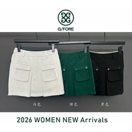 [New Style Ready Stock] 2026 Spring Summer Ladies Elastic Elastic Waist Golf Skirt Outdoor Leisure A
