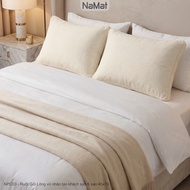 NPC03 - 6-star hotel artificial feather pillowcase 45x70cm