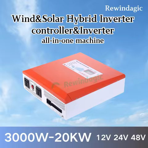 Wind & Solar hybird Inverter controller all in one machine 5KW 10KW 20KW for wind turbine generator 